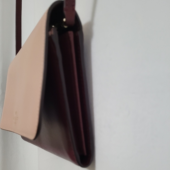 Kate Spade Kerri Small Flap Wallet On A String /Cherrywood - Picture 3 of 16